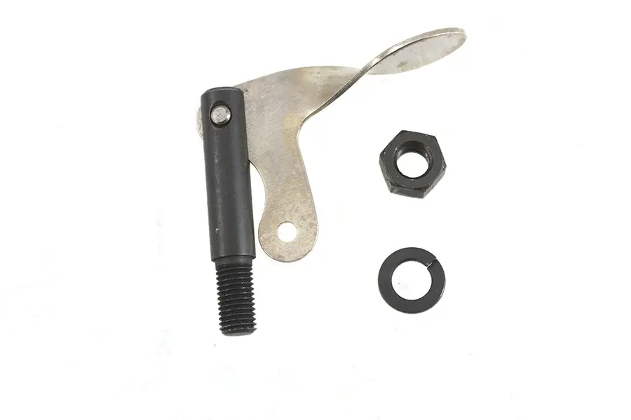Grey Nickel Choke Lever - V-Twin Mfg. 1