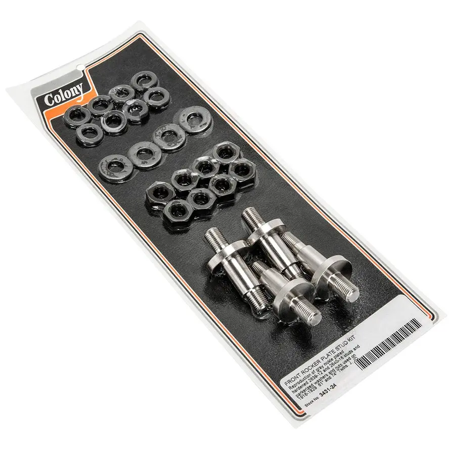 Front Rocker Plate Stud Kit - V-Twin Mfg. 1
