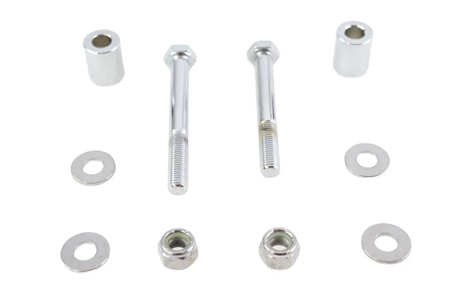 Gas Tank Mounting Kit Chrome Plated - V-Twin Mfg. 1