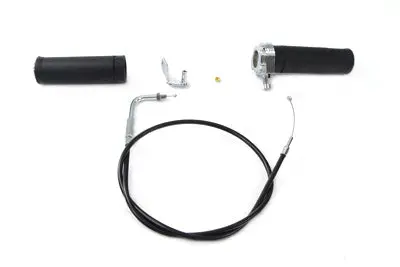 Keihin Handlebar Throttle And Cable Assembly - V-Twin Mfg. 1