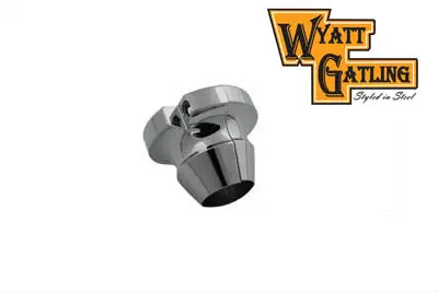Wyatt Gatling Billet Handlebar Throttle Cable Housing - V-Twin Mfg. 1