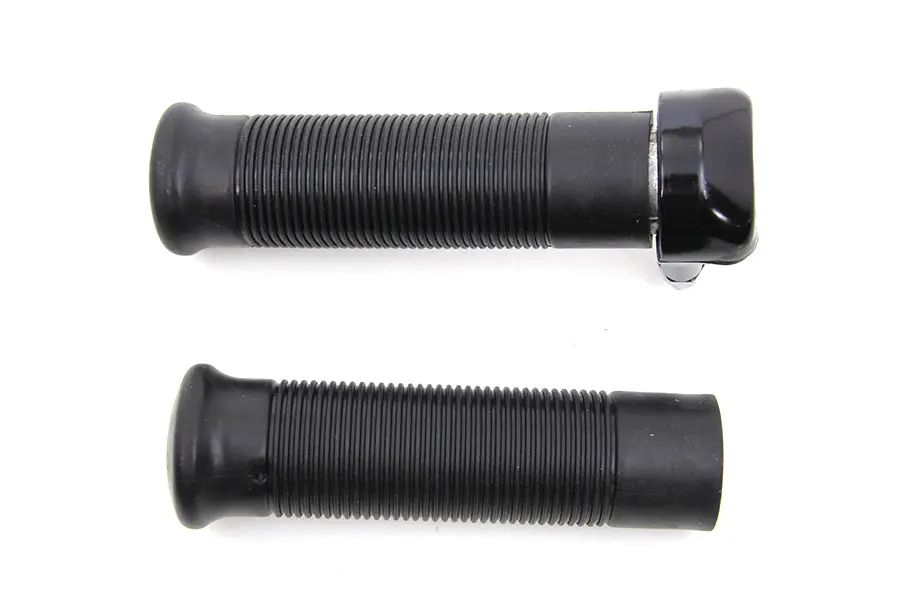 1 Inch Twist Grip Assembly Black - V-Twin Mfg. 1