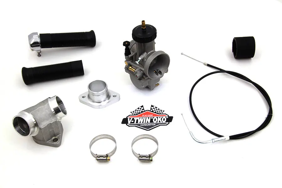 38Mm Oko Flatslide Carburetor Kit - V-Twin Mfg. 1