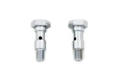 Breather Bolt Set Chrome - V-Twin Mfg. 1