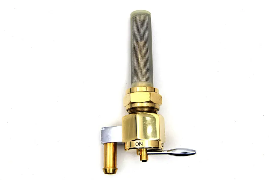 Sifton Brass Hex Petcock Inward Spigot With Nut - V-Twin Mfg. 1