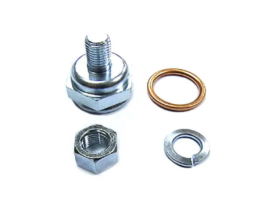 Linkert Carburetor Bowl Zinc Lock Nut - V-Twin Mfg. 1