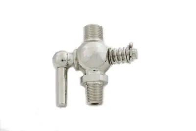 Replica Petcock Nickel Plated - V-Twin Mfg. 1