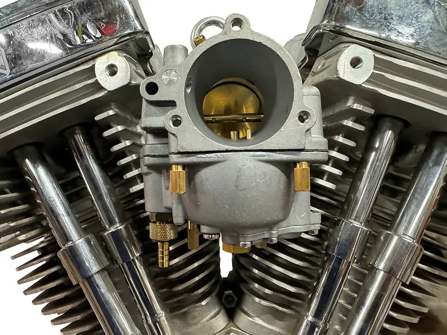 Shorty Carburetor Petcock Brass - V-Twin Mfg. 1