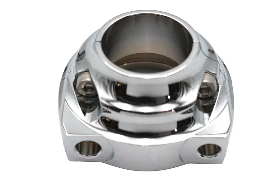 Push In Throttle Housing Chrome - V-Twin Mfg. 1