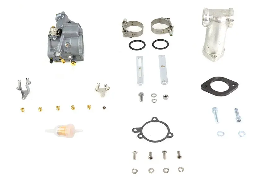 Oko Panhead Shorty 1-7/8 Inch Carburetor Kit Alloy - V-Twin Mfg. 1