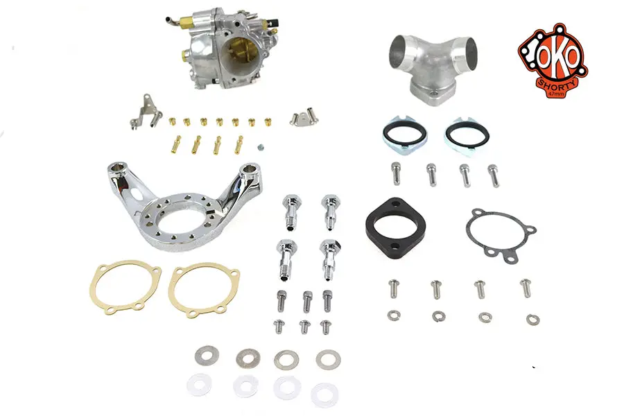 Oko Performance 1-7/8 Inch Shorty Carburetor Kit - V-Twin Mfg. 1