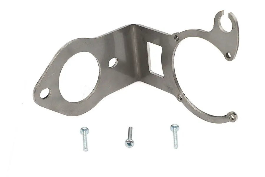 Cv Carburetor Mount Bracket Natural Stainless Steel - V-Twin Mfg. 1