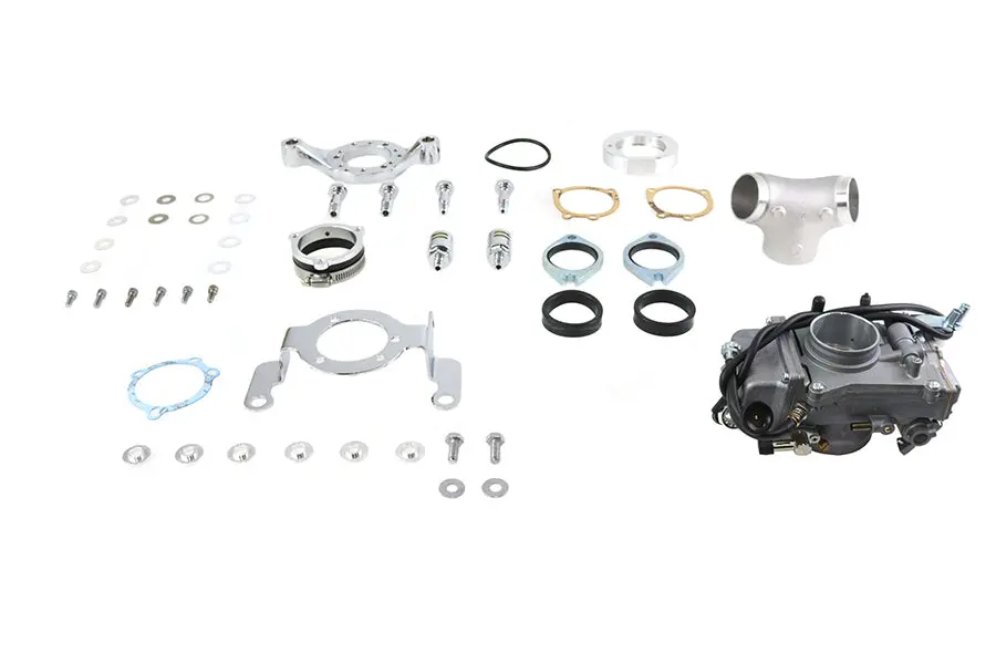 Oko 45Mm Flat Side Carburetor Kit - V-Twin Mfg. 1