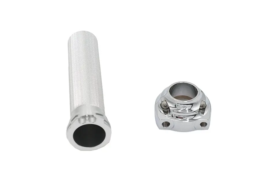 Anderson Twist Grip Assembly Chrome - V-Twin Mfg. 1