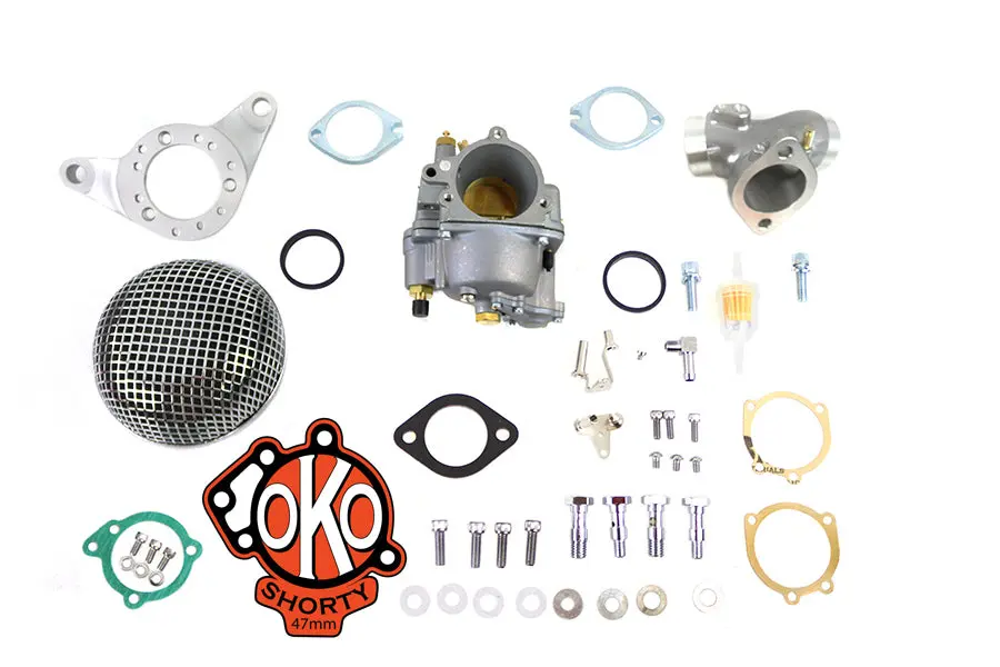 Oko Performance 1-7/8 Inch Shorty Carburetor Kit - V-Twin Mfg. 1