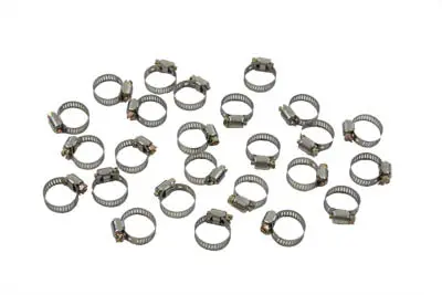 Stainless Steel Oil Line Hose Clamp - V-Twin Mfg. 1