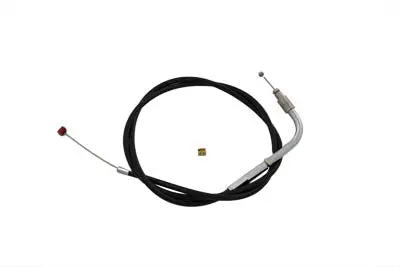 Black Throttle Cable With 33 Inch Casing - V-Twin Mfg. 1
