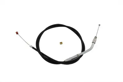38 Inch Black Throttle Cable - V-Twin Mfg. 1