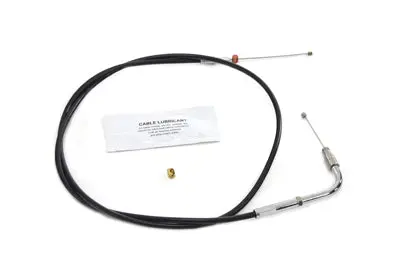 41.375 Inch Black Throttle Cable - V-Twin Mfg. 1