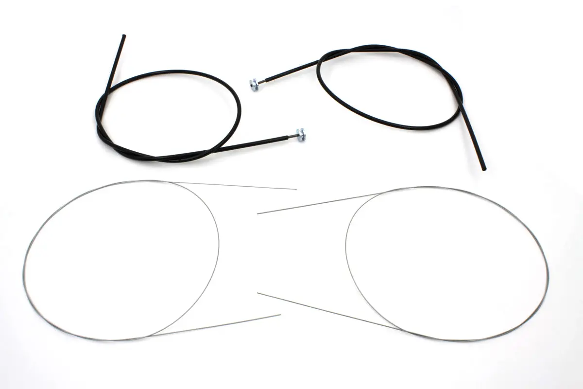 Vinyl Outer Control Cable Set - V-Twin Mfg. 1