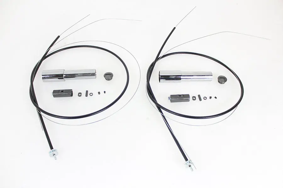 Cable Kit For Throttle And Spark Controls - V-Twin Mfg. 1