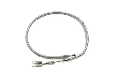 31.50 Inch Stainless Steel Clutch Cable - V-Twin Mfg. 1