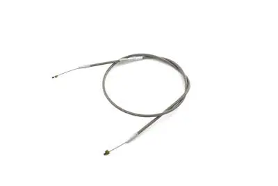Braided Stainless Steel Throttle Cable With 40.25 Inch Casin - V-Twin Mfg. 1