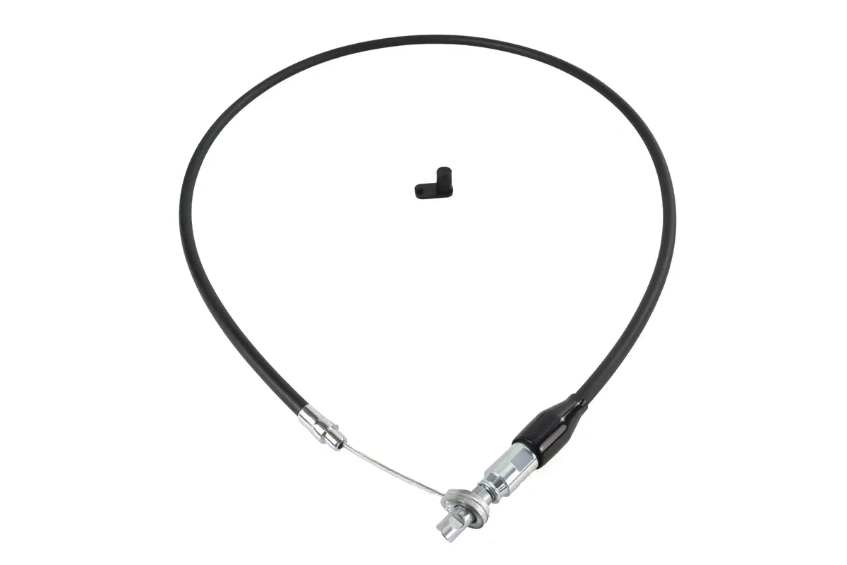Upper 45 Inch Clutch Cable Black - V-Twin Mfg. 1