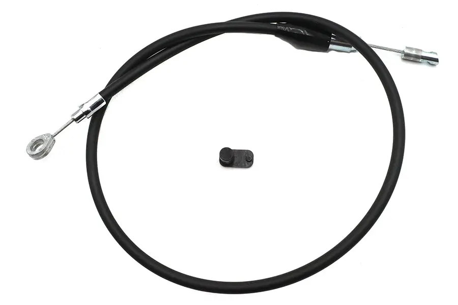 Upper 36 Inch Clutch Cable Black - V-Twin Mfg. 1
