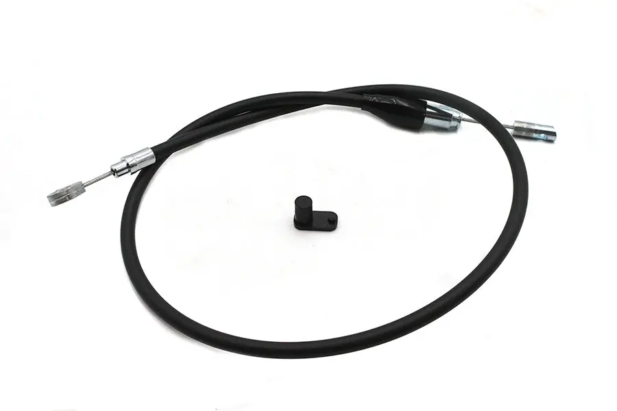 Upper 38 Inch Clutch Cable Black - V-Twin Mfg. 1