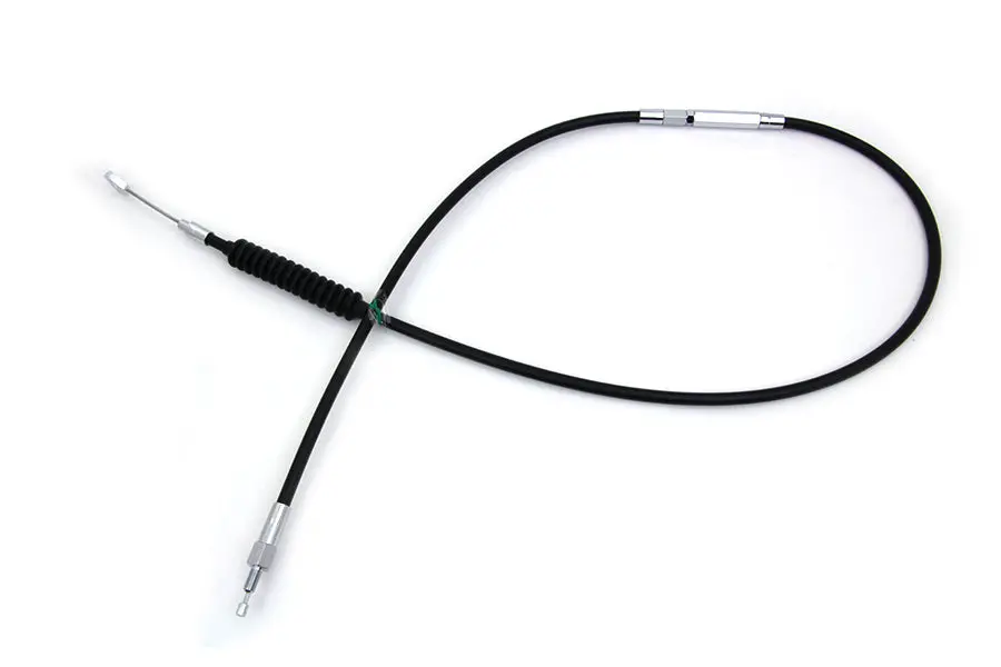 57.25 Inch Black Stock Length Clutch Cable - V-Twin Mfg. 1