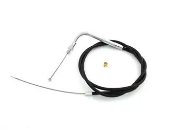 Black Throttle Cable With 44 Inch Casing - V-Twin Mfg. 1