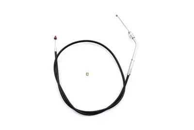 Black Throttle Cable With 35.5 Inch Casing - V-Twin Mfg. 1