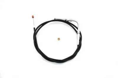 Black Throttle Cable With 46.375 Inch Casing - V-Twin Mfg. 1