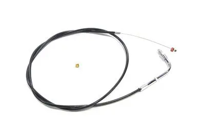 41.5 Inch Black Throttle Cable 90° Elbow Fitting - V-Twin Mfg. 1