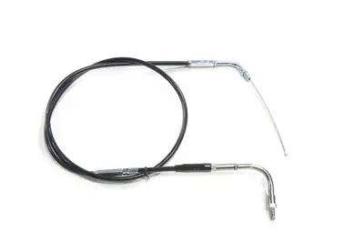 Black Universal Throttle Cable With 40 Inch Casing - V-Twin Mfg. 1