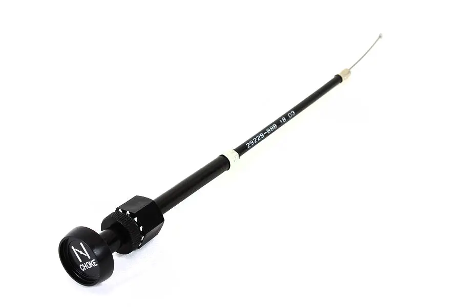 Choke Cable Assembly Black - V-Twin Mfg. 1