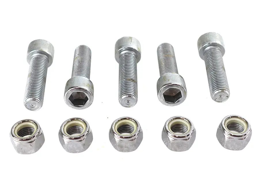 Knurled Head Allen Bolt, 7/16-20 X 1-1/2 Inch - V-Twin Mfg. 1