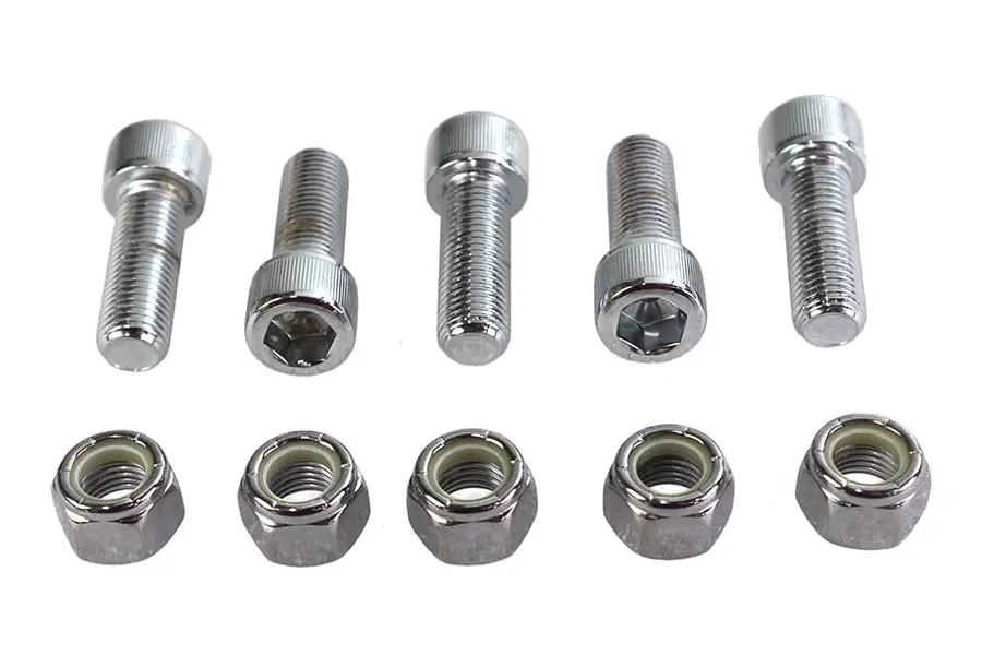 Knurled Head Allen Bolt, 7/16-20 X 1-1/4 Inch - V-Twin Mfg. 1