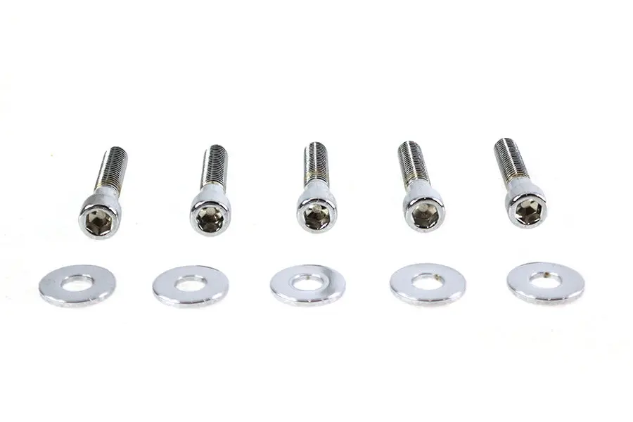 Knurled Head Allen Bolt, 7/16-14 X 2-1/4 Inch - V-Twin Mfg. 1