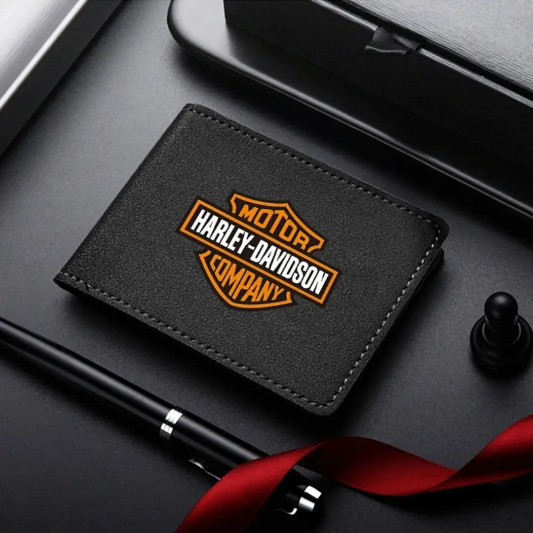 Harley Metro Compact Wallet – Minimalist Bifold Edition 1