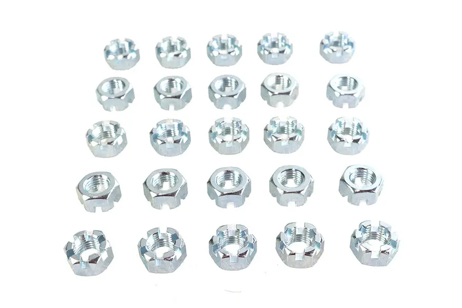 Zinc Plated 7/16 Inch-20 Lock Nut - V-Twin Mfg. 1