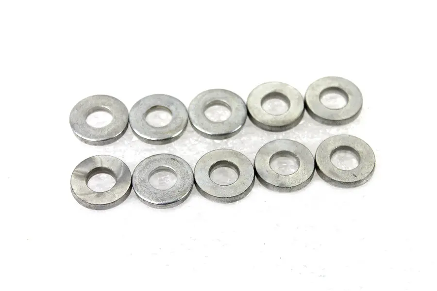 Cadmium Flat Washers 1/8 Inch Inner Diameter - V-Twin Mfg. 1