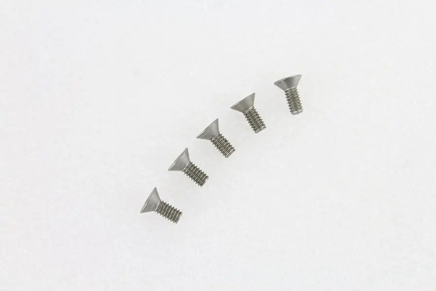 1/4 Inch-20 X 5/8 Inch Flathead Screw Stainless Steel - V-Twin Mfg. 1
