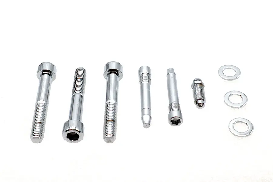 Allen Mount Kit For Rear Caliper Chrome - V-Twin Mfg. 1