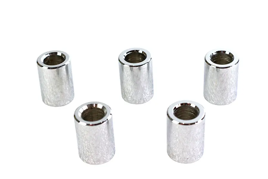 Chrome Spacers 3/8 Inch X 5/8 Inch X 7/8 Inch - V-Twin Mfg. 1