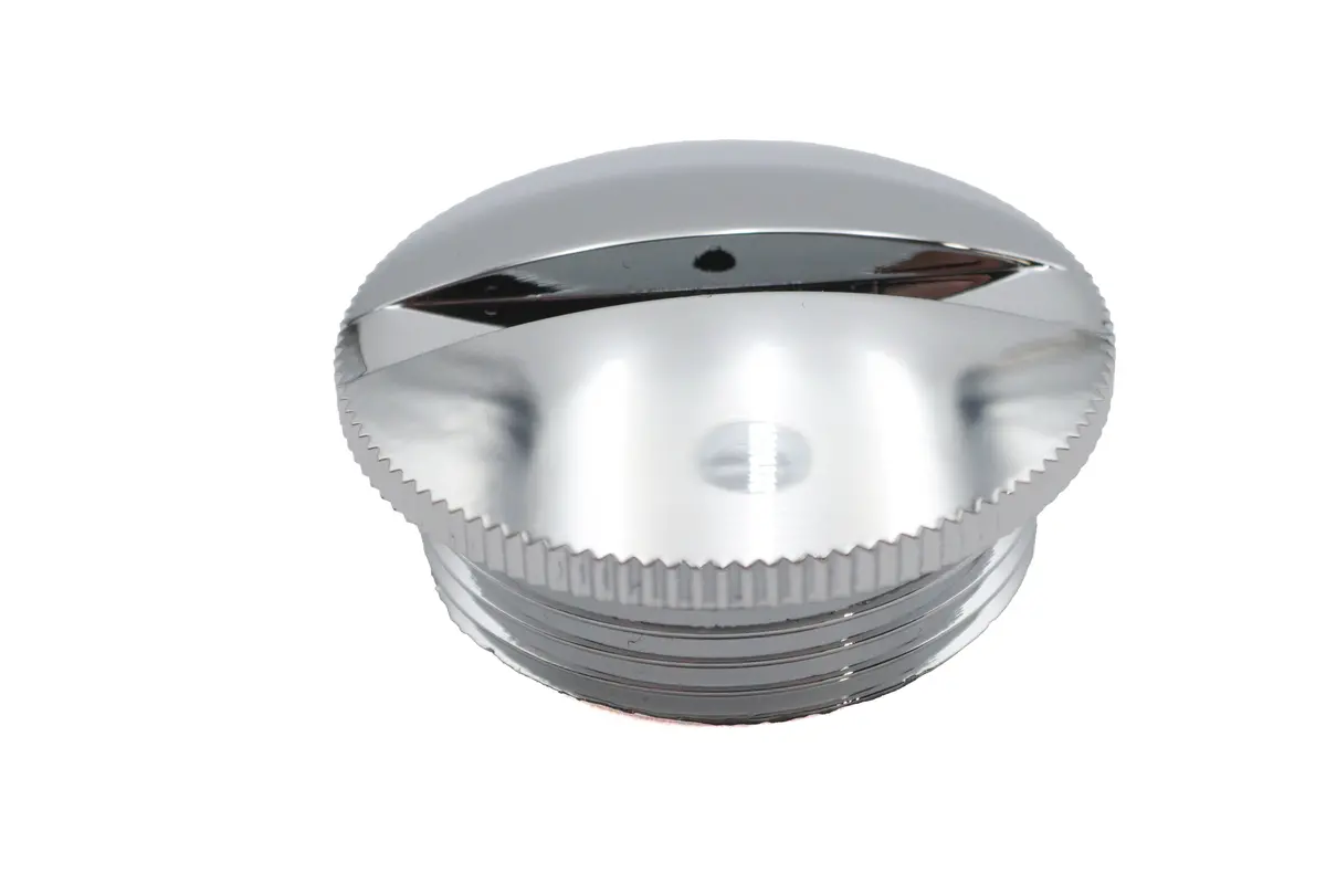 Primary Cover Filler Cap Chrome - V-Twin Mfg. 1