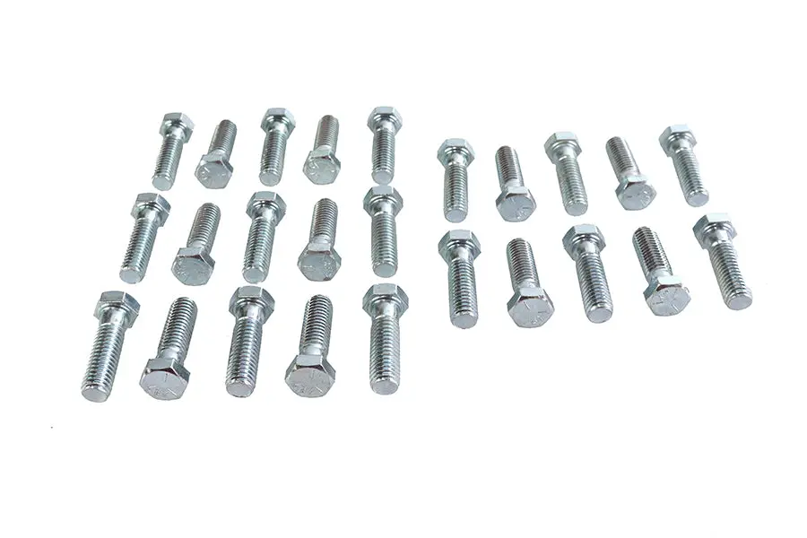 Hex Cap Bolts Zinc 7/16 Inch X 1-1/2 Inch - V-Twin Mfg. 1