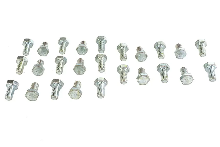 Hex Cap Bolts Zinc 5/16 Inch X 5/8 Inch - V-Twin Mfg. 1