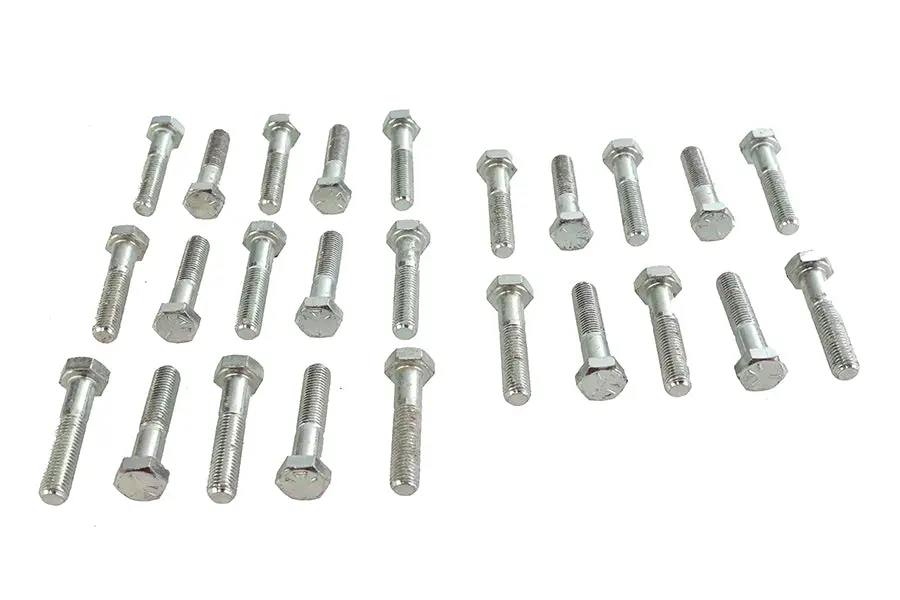 Hex Cap Bolts Zinc 5/16 Inch X 1-1/2 Inch - V-Twin Mfg. 1